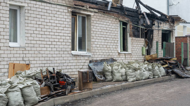 Professional Soot Cleanup technician working in Arnold, PA